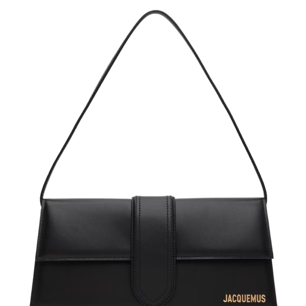JACQUEMUS
Black Le Papier 'Le Bambino Long' Bag